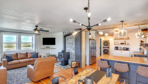 Mountain-View Log Cabin in Wyoming Wilderness - Foto 5