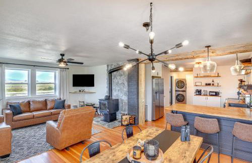 Mountain-View Log Cabin in Wyoming Wilderness - Foto 5