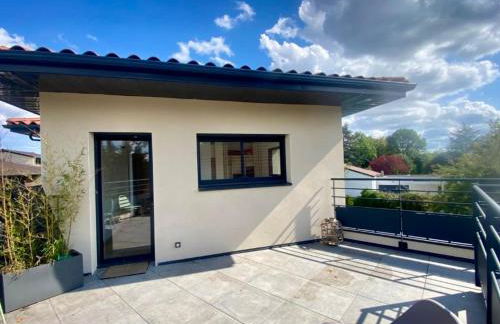 Studio moderne avec terrasse proche de Lyon - Foto 12