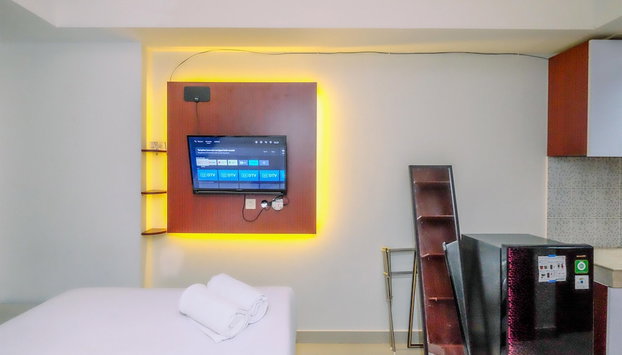 Relaxing Studio At 21Th Floor Evenciio Margonda Apartment - Foto 3, Habitación