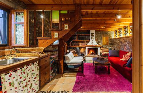 Stone Forest Escape - Cozy Cinema & Starry Sky - Foto 9