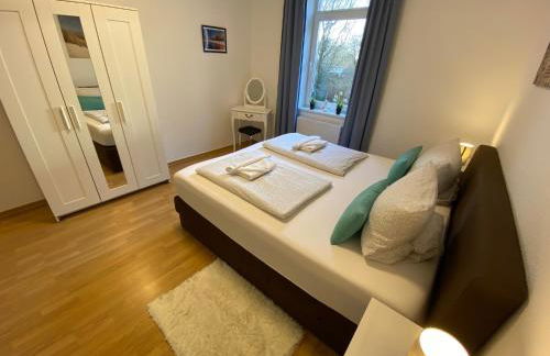 ZUR SCHLEUSE - Ferienwohnung bis 6 Personen mit gem Garten - Foto 7