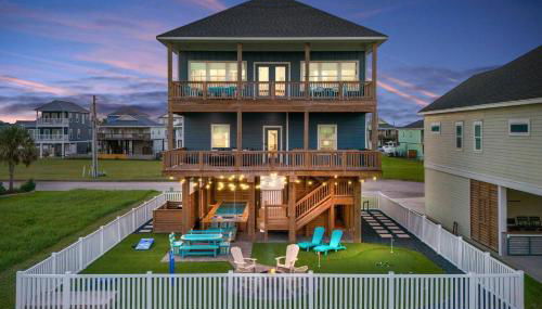 Heated Pool, Hot Tub & Golf, Newly Built, Beach Views - Foto 4, Garden, sunbed, Garden view