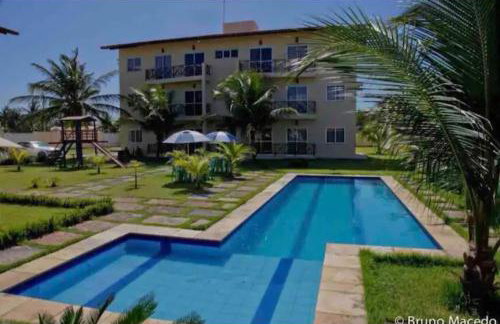 Lindo Flat Na Paradisíaca Praia da Taíba - Foto 1