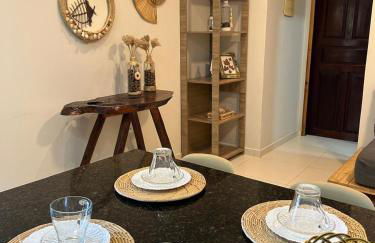 Studio pé na areia com 2 quartos, sala e cozinha - Foto 11