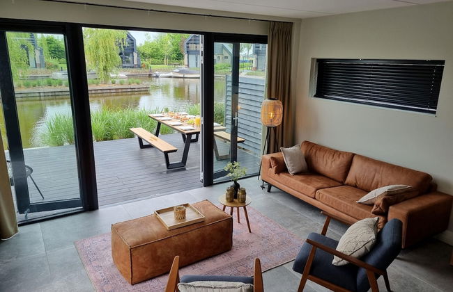 Water Villa in Balk With Private Jetty - Foto 13