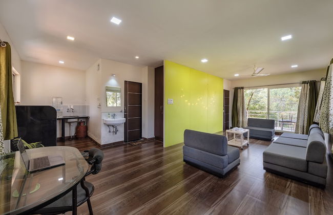 The Lazy River Cottage by cosmicstays - Foto 6