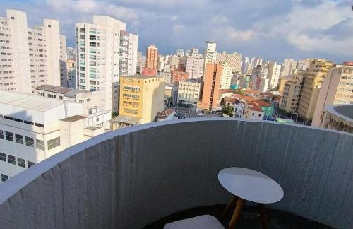 Flat Completo Suíte com Terraço, Cozinha, Garagem Manobrista Liberdade, Paraíso 24h - Foto 10