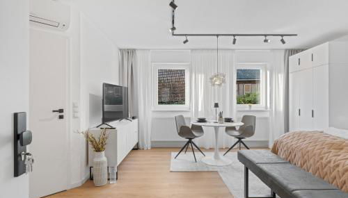 1-2 Personen - Fahrradgarage - Küche - Zentrum - WLAN - Klima - Foto 5