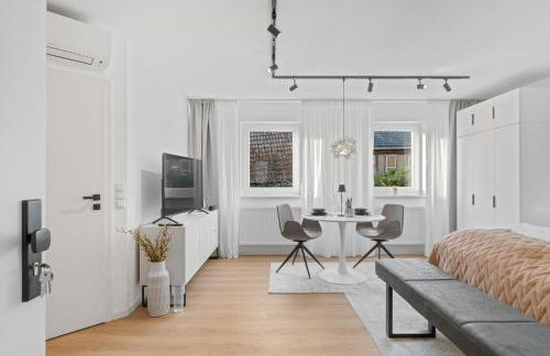 1-2 Personen - Fahrradgarage - Küche - Zentrum - WLAN - Klima - Foto 5