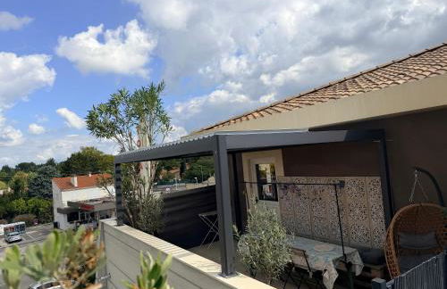 Joli Studio le clos d'Aix avec grande terrasse piscine et parking gratuit - Foto 1