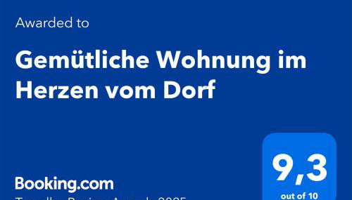 Gemütliche Wohnung im Herzen vom Dorf - Foto 2