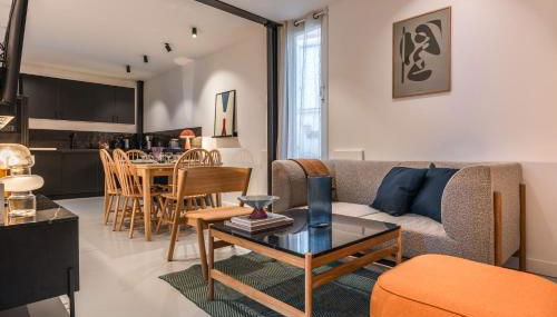 Design Architect Flat - 6 guests - 15min from Paris center - Foto 4