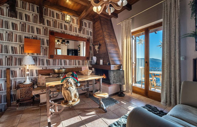 Rock Dandy, Deluxe Chalet, Arachova - Delphi, Private Sauna - Foto 44