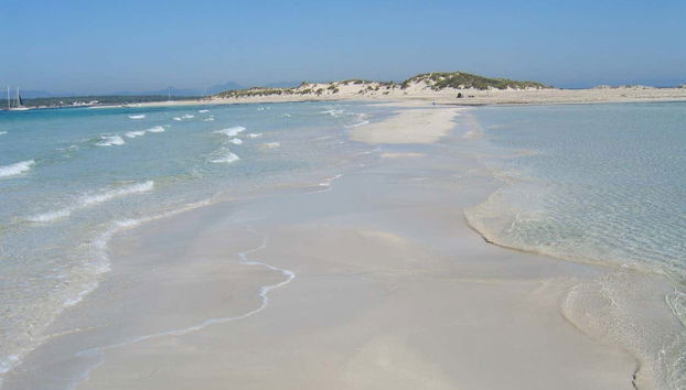 Espalmador destaca por sus hermosos parajes vírgenes