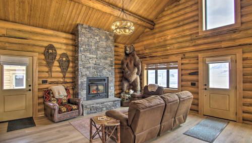 Stunning Mountain Views Livingston Cabin with Deck! - Foto 4