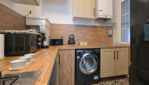 La petite noblesse - Grand appart de charme - Vidéoprojecteur & Netflix - Foto 4, stove, dishwasher, heating, toaster