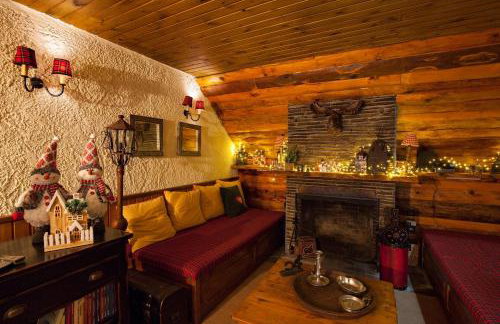 Dandy Villas Agoriani - Chalet Erato - Fireplace - Foto 7