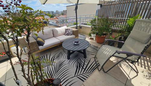 Le toit chic à 15 mn Paris Centre - Foto 2