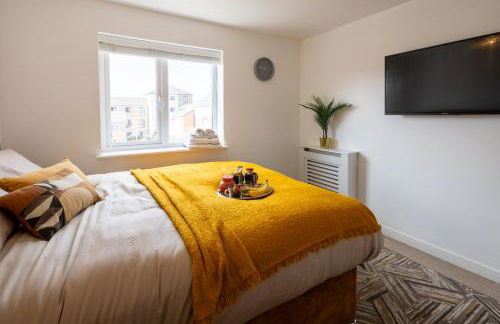 Cozy Glam Patchway Garden House Sleep 9 Mid-Long Term Welcome - Foto 31