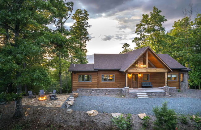 Luxury 3 2 5 Cabin Lake Views Theatre Gameroom - Foto 42