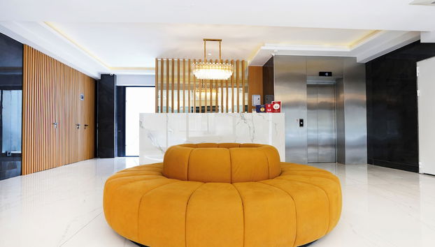 Sala de estar do lobby