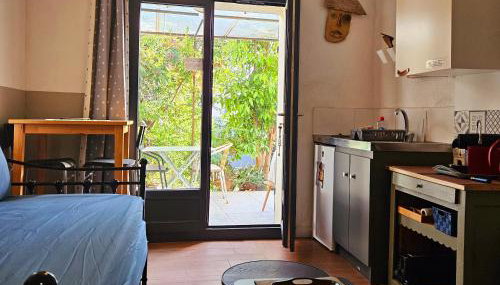 Studette indépendante et coquette avec terrasse sur jardin - Foto 5