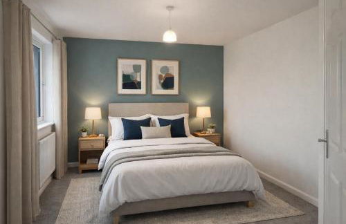 Sleeps 8 Four Bed Contractor Group House Corby Parking - Photo 5