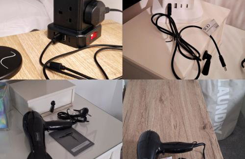 3 bed modern townhouse with self check in, sleeps 6, 35mins direct train to London Waterloo, zone 6 - Photo 25