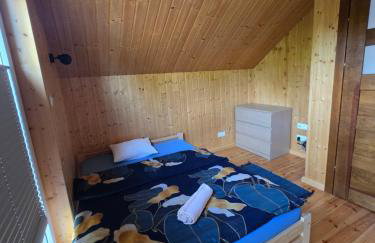 Nowy domek drewniany Tu Mi Dobrze w Lubkowie z plażą - Foto 17