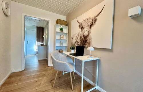 3-Zi-Wohnung Parkplatz, Arbeitsplatz, WLAN, Küche - Foto 10