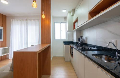 Apartamento a 150 M DA PRAIA com SACADA, WI-FI, PISCINA, PORTARIA 24h, PLAYGROUND e vaga de GARAGEM - Photo 18