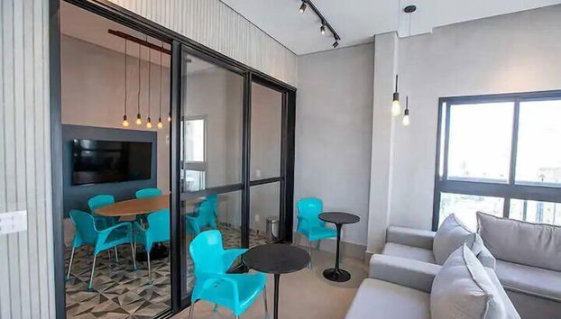 Studio 309 WBE São Paulo prx PUC Allianz - Foto 4, Zona de estar