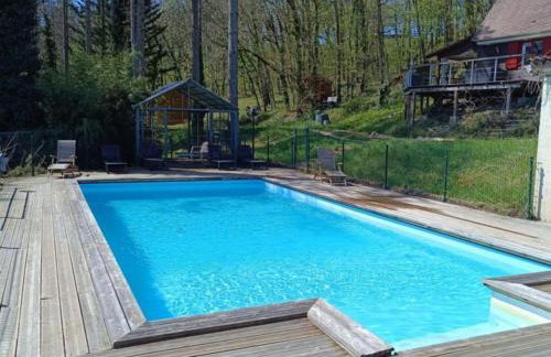 Chalet rustique au cœur du Périgord Noir avec terrasse et confort inclus - FR-1-616-397 - Photo 11