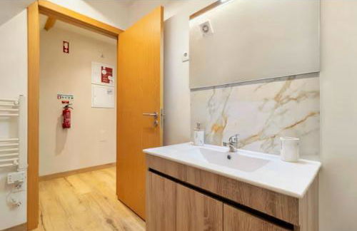 Chalés Luna in rio A-Frame Romântica no Gerês com vista Rio - Foto 18