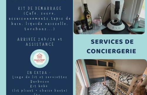 Le Muscat - bungalow pour 5 - TV - Clim - Foto 10