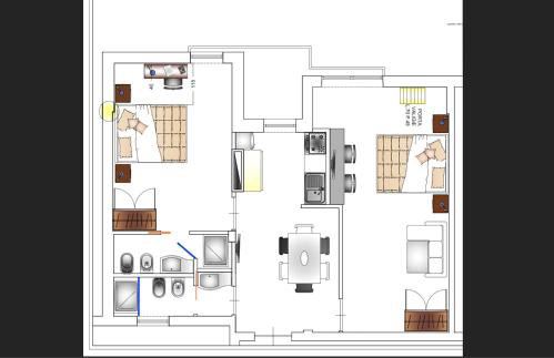 Michele Lux Lodge - 6 People - Spotless - 3 stops from Vatican, 4 stops from Colosseum - Foto 49