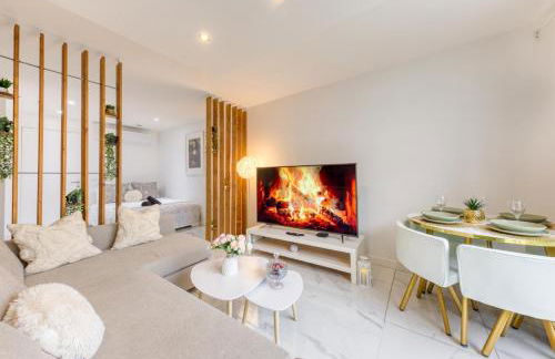 Évasion Urbaine Studio Cozy avec Terrasse et Parking, à 10 Minutes de Paris Gare du Nord - Foto 6