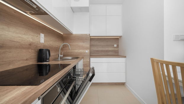 Wrocław Apartment for 4 by Renters - Foto 5, Cocina privada