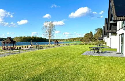 Domki nad jeziorem u Izy z balią ogrodową - Foto 4