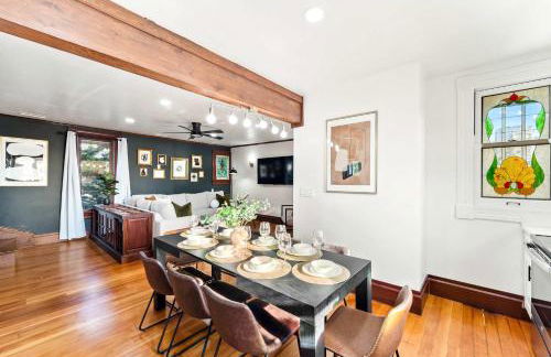 Top 2 Floors Historic Mansion Game Room City Views - Foto 12