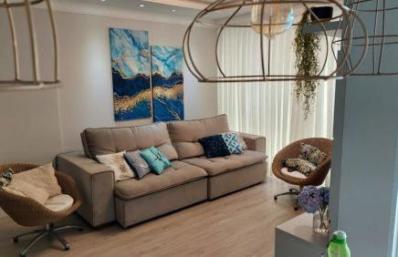 Meia Praia Apto Fino Acabamento 3 suítes e 2 garagens - Foto 5