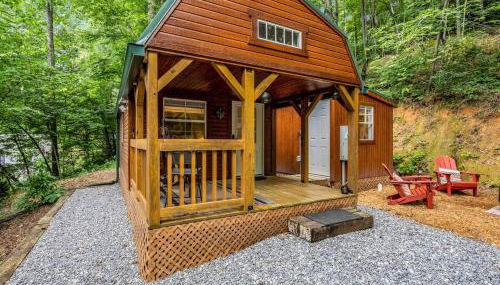 Romantic King-Bed Couples Cabin Lake Lure - Foto 3