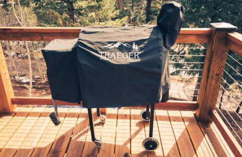 Luxury Mountain Cabin with Views, Hot Tub, Fireplace - Foto 46