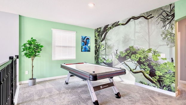 Upstay Resort Home w Pool Hot Tub Air Hockey - Foto 3, Habitación