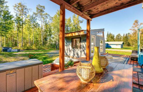 Delta Junction Retreat with Northern Lights Cabin! - Foto 27