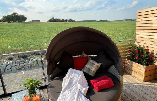 Ferienwohnung im Chaletstil Giebeltraum 115 qm Wellness Fitness Sauna Bergrödelhof - Foto 29