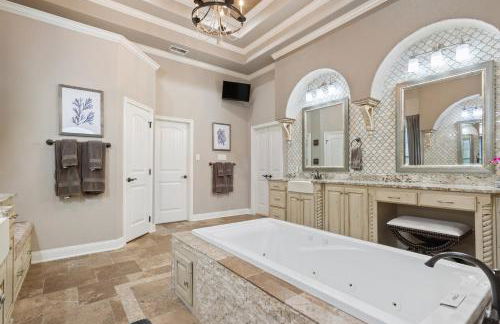 Noble Prairie Lux Estate Pool Spa Garden Venue Fireplace Themed Rooms - Foto 31