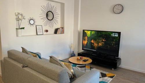 Accueillant T2 rénové clim centre ville terrasse - Foto 3