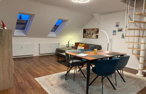 Auszeit2 Erfurt - stilvolle Dachwohnung mit Parkplatz - zentrumsnah - Foto 41